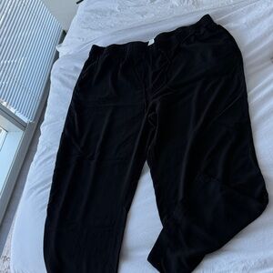 H&M Black Casual flowy Pants